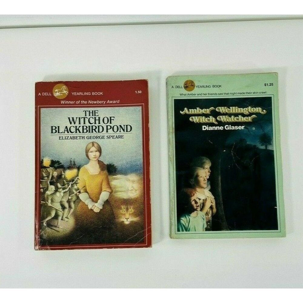 Vintage Dell Yearling Set Of 2 Books Witch